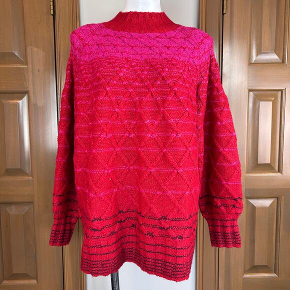 Lane Bryant Sweater Mock-Neck Cable plus size 18/20
NWT - Picture 3 of 11